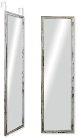 CHELY INTERMARKET MOD19300 Espejo De Puerta Cuerpo Entero Vintage Estilo Moderno Minimalista 30x120cm Ideal para Vestidor Entrada Diseño Vertical con Kit De Colgar Montaje Fácil Madera Ingenieria