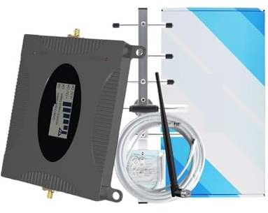 Amplificatore Di Segnale Cellulare 3G Ripetitore GSM 900 2G 4G 1800 2100MHz 850 Rete For Telefonia Mobile Set Antenne Yagi Facile Ampia Compatibilità(GSM 900MHz)