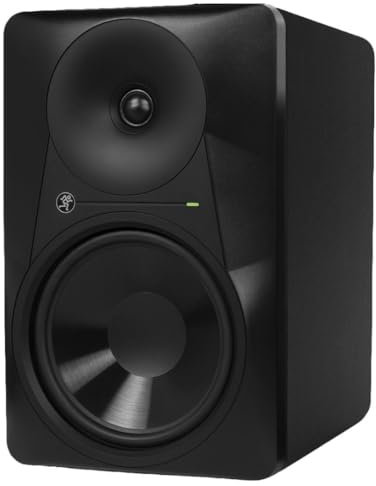 Mackie MR Series, Studio Monitor 8-Inch with 65 Watts of Bi-Amplified Class A/B Amplification, Powered (MR824)