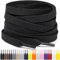 Miscly Lacets Plats Pour Baskets, Plusieurs Longueurs et Couleurs Disponibles (Noir, 114 cm)