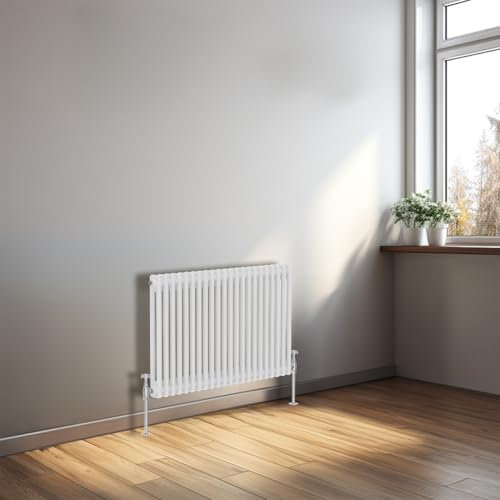 NRG Radiateur horizontal en fonte 2 et 3 colonnes Blanc
