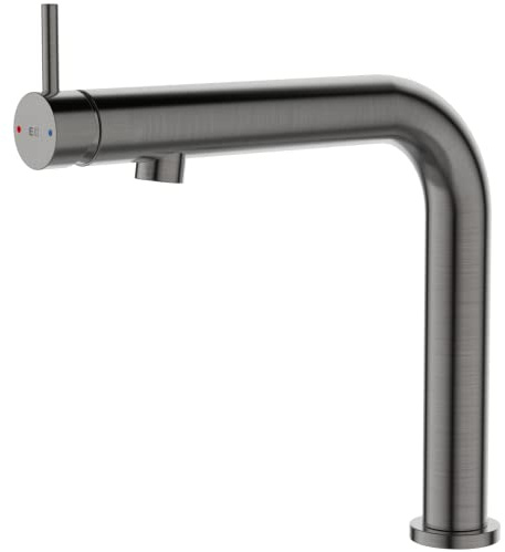 Essebagno Magic mitigeur évier gris gun métal
