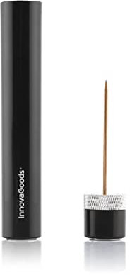 InnovaGoods® Tire-bouchon à air comprimé pour le vin Dewin, ouvre les bouteilles de vin rapidement et facilement, design compact et facile à utiliser, idéal pour la maison et les fêtes.