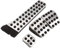 Juwaacoo Edelstahl-Pedale für W202 W203 W204 W124 W210 W211 W212 W218 X204 R172 R231 C E, 4 Stück