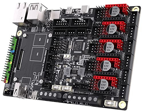BIGTREETECH Manta M5P V1.0 - Scheda madre per firmware Run Klipper, compatibile Raspberry CM4 e CB1, 32 bit Mains 64 MHz Core, BTB Connecter