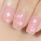 YTD Likomey UV Gellack Nagellack Gel,15ml Nude 3D-Blüten Rosa Transluzent Jelly Soak Off Nagelgel Maniküre Gel Nail Polish,LS326