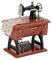 LetCart Spieluhren, Nähmaschinen Spieluhren Mini-Vintage-Stil Spieluhren Mini-Puppenhaus-Möbel, Mechanische Spieluhr für Geburtstag, Hochzeit, Geschenk
