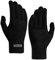 Milduall Guantes de táctil, Guantes de Invierno Gruesos Guantes de Punto cálidos Guantes de Dedos Antideslizantes Mujeres Hombres Ciclismo al Aire Libre Deportes (Negro)