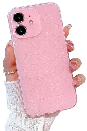 Ownest Kompatibel mit iPhone 11 Hülle Glitter Pailletten Fashion Cute Bling Design Frauen Mädchen Weiche TPU Kamera Schutzhülle