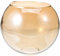 HEMOTON Abat-Jour Globe En Verre De Remplacement Pour Éclairage Abat-Jour Ambre Moderne E27 Sphère Ronde En Verre Couvercle De Protection D'ampoule Pour Lampe Suspendue De Ferme Lustre