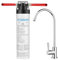 Kit Depuratore Acqua Domestico 4-UF con Rubinetto Dedicato, Depuratore Sottolavello a 4 Stadi di Ultrafiltrazione da 0.01 Micron, Innovativo e Certificato. Rimuove il 98% di Piombo, Cloro e Odori