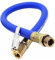 AORHOFJ Reifenfüllschlauch 36 cm Lang Reifenfüller Ventilverlängerung Rennrad Reifenfüller Schlauch Luftpumpe Universal Reifenfüller schlauchadapter Air Anschluss Schläuche für Auto Motorrad Fahrrad
