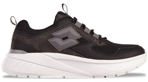 Lotto Stylecode: 2400780U Spiritiv Unisex Sneaker Black/Dark Grey Größe: 40