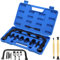 LQGTQO 12 Piezas Compresor de Resorte de Válvula Kit, Compresor Muelles con Elevador de Válvula, Accesorios Herramientas Coche Universal, para Automóviles, Motocicletas