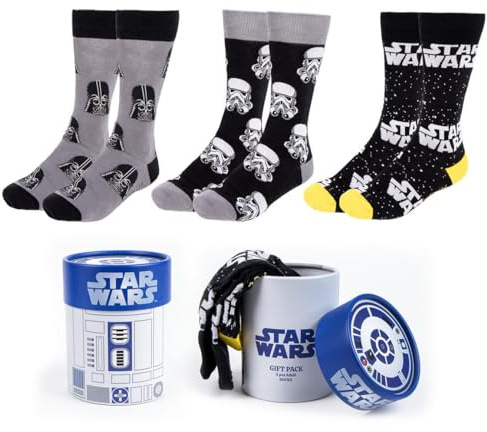 CERDÁ LIFE'S LITTLE MOMENTS 3-teiliges Set Socken Star Wars, bunt, 38-45