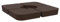 vidaXL Parasol Base Set 4 Piece - Sturdy Brown 100kg PP Umbrella Stand For Garden, Patio, Poolside