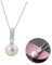 WRITWAA S925 Reines Silber Zirkonia Halskette Set Schlüsselbein Kette Für Frauen Mädchen