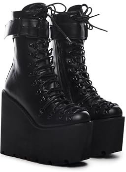 Dolls Kill Traitor Boots, Schwarz, 43 EU