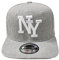 Snapback USA Cap Teenie Erwachsene Kappe Basecap Mütze Trucker Cappy Sport NY Teenie Grafiti Style (DE/NL/SE/PL, Alphanumerisch, Einheitsgröße, Grau Deep)