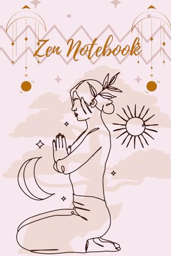 Zen Notebook: Aesthetic Lined Journal, 120 pages, Zen - Inspired Notebook for Journaling, Meditation, and Daily Reflection