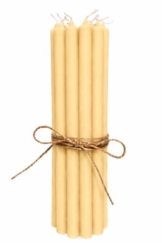 12er Pack dünne Stabkerzen H:20 cm Ø:1,3 cm div. Farben Brenndauer 2,5 Stunden;Lemonade