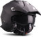 SOXON® SR-400 Mono „Black“ · Jet-Helm · Motorrad-Helm Roller-Helm Scooter-Helm Moped Mofa-Helm Chopper Retro Vespa Vintage · ECE 22.05 Sonnenvisier Schnellverschluss Tasche XS (53-54cm)