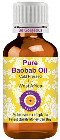 Deve Herbes Reines Baobab Öl (Adansonia digitata) Natürliche Therapeutische Qualität kaltgepresst 15ml (0.50 oz)