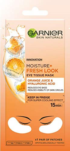 Garnier, Moisture Fresh Look Augenmaske Augenmaske Paar Orange