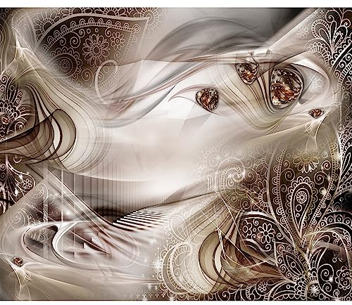 murando - Fototapete Vlies Abstrakt, 450x315 cm, Schlafzimmer, Wohnzimmer | Full HD Druck, 3D-Effekt, lichtbeständige Farben, ideal fürs Wohn- oder Schlafzimmer, schnelle Montage, lichtbeständig, edel