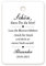 50 PERSONALISIERT Geschenkanhänger Tags Papieranhänger Gastgeschenke Etiketten Schön, dass Du da bist! zur Hochzeit Taufe Kommunion Konfirmation Taufe Geburtstag Blumensamen - Tag 063