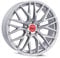 MAM RS4 7.5JX17 5/112 ET35 66.6 MATT SILVER PAINTED Alufelge