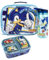 Sonic The Hedgehog Lunch Box Set Kids (sac, bouteille d'eau, Snack Pot) taille unique