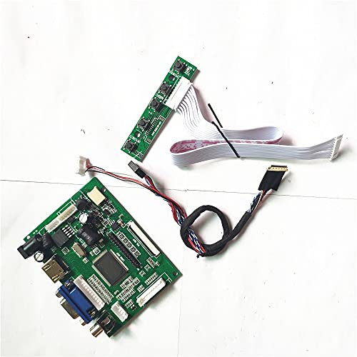 Passend für CLAA156WA11A CLAA156WA15A CLAA156WB11A CLAA156WB13A 2AV HDMI-kompatibel, VGA 1366 x 768 LED LVDS 40-Pin Controller-Board (CLAA156WB11A)