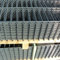 Doppelklammerpfosten Gabione 868 Zink (Höhe 2,03, 30m (24 Matten, 13 Doppelpfosten))