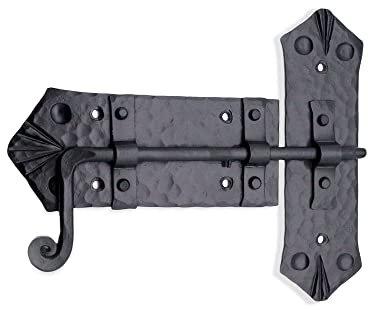 Ferro battuto serratura di cattura per il baule antico scatola della coperta della scatola dell'armadio della cucina della porta della fucina della mano metallo decorazione della casa accessori