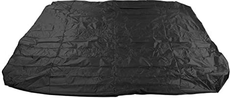Hztyyier Housse Anti-poussière pour Baignoire ExtérieureProtection Solaire Imperméable et Anti-poussière, Pliable et Respirante pour Jardin (Noir) Gardening Supplies Sunshades