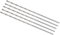 CoCud Mini Spiralbohrer Bohrer 2mm Bohrer Durchmesser 100mm Gesamt Länge Schnellarbeitsstahl Spiralbohrer Bit - (Anwendung: für Metall Plastik und Holzarbeiten) 5Stk
