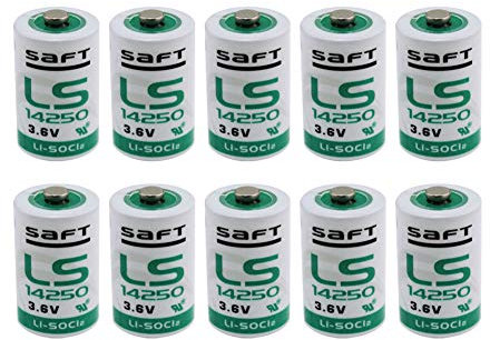 10 pezzi originali LS-14250 per contatore acqua PLC ER3 ER1/2AA 3,6 V batteria al litio S..A.FT