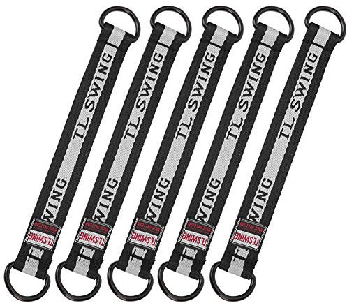 Schaukel-Verbindungsgurt, Schaukel-Zubehör, 5 Stück, 24 cm, Schaukel-Verbindungsgurt, Schaukelgurt für den Außenbereich, Innenbereich, Hängesessel-Schaukel-Zubehör