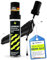 Carbigo® Premium Lackstift Schwarz Matt [12ml] - Made in Germany - Auto Lackstift Schwarz gegen Kratzer und Steinschläge - Lackstift Auto Starke Deckkraft Dickflüssig (Schwarz matt RAL 9005)