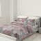 Banzaii Copripiumino Matrimoniale 250x200 cm con Cerniera e Lacci Angolari 100% Microfibra Manopesca, Set Copripiumino e 2 Federe con Zip 50x80 cm, Made in Italy, Francesca Rosa