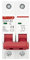 LTUNKHWP C45N Interruttore magnetotermico bipolare 3A/6A/10A/16A/20A/32A/40A/50A/63A 400V~ Installazione Tipo C Guida DIN 35mm Potere di interruzione 6KA(32A)