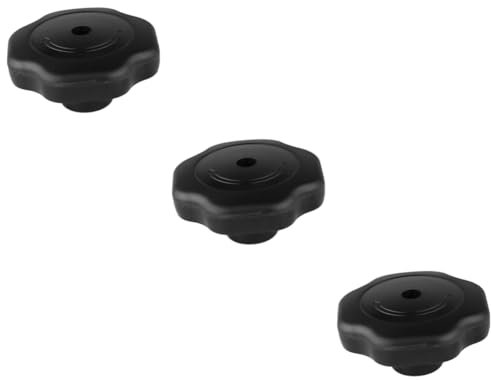 Cabilock 3pcs Cooker Accessory Black Handle Pressure Cooker Lid Knobs Replacement