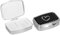 kwmobile 2x Edelstahl Tablettenbox mit 2 Fächern - 5,5 x 4 x 1,5cm - Pillendosen Set klein Tablettendose - Tragbare Pillenbox Metall Medikamentenbox Dose in Herz Brush