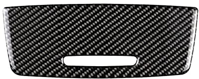 Kacepar Auto-Innen-Aschenbecher-Abdeckung, Kohlefaser, kompatibel mit BMW 3er-Serie E90 E92 2005–2012