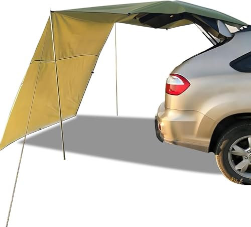 Carpa de Maletero para Coche, Toldo de Coche para Furgoneta, SUV, Autocaravana, Coche, Camión, Tienda de Campamento, Toldo Lateral Lmpermeable