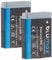 2 x Blumax Battery Replacement for Canon NB-13L | 1250 mAh - for PowerShot G1 X Mark III - G5 X G9 X Mark II - G7 X Mark III - SX720 HS - SX730 HS - SX740 HS