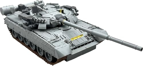 Amusing Hobby 35A068 T-80Um2 Experimenteller Russischer Kampfpanzer Mit Drozd-2 Schutzsystem Und 3D-Druckteilen 1:35 Maßstab Plastik Modellbausatz