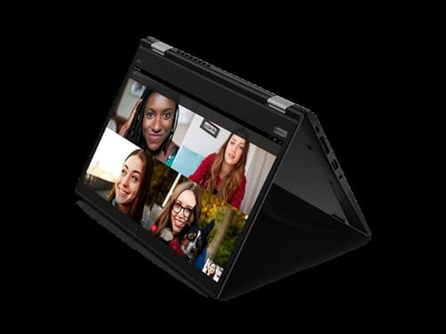 Lenovo ThinkPad X13 Yoga Gen 1 2-in-1 Laptop | 13.3 1920x1080 FHD | Core i5-10210U - 256GB SSD Hard Drive - 8GB RAM | 4 cores @ 4.2 GHz Win 11 Pro Black (Renewed)