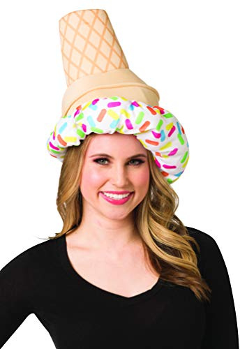 Rasta Imposta Vanille Eiswaffel Hut Unisex Erwachsene Einheitsgröße Neuheit Kostüm